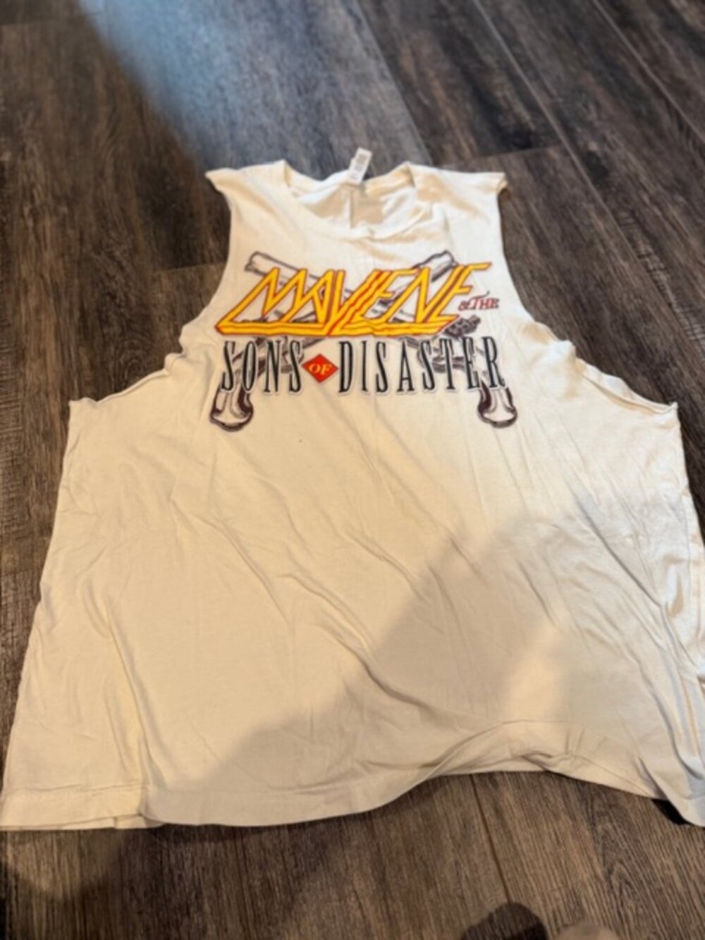 Maylene and the Sons of Disaster Band Cut off Tank - XL